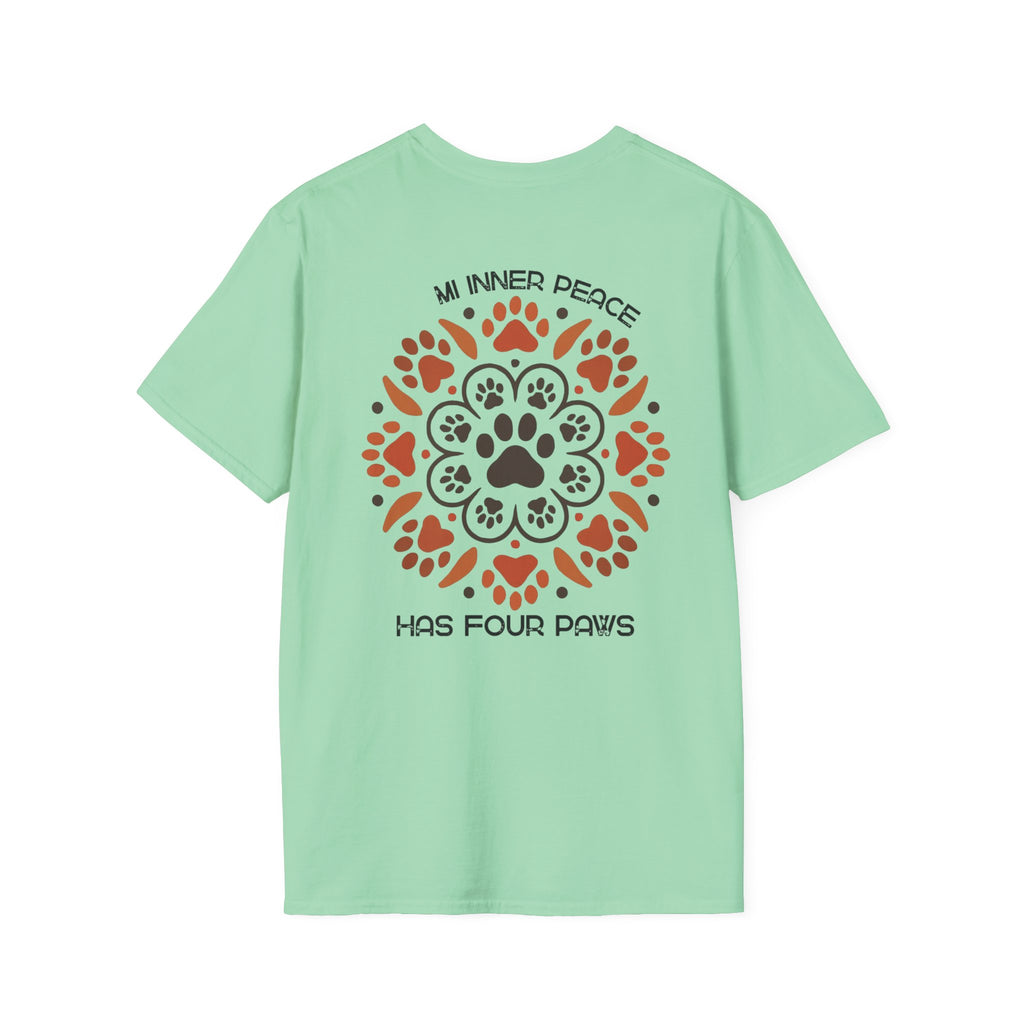 Paw Mandala T-Shirt | Paw Print Mandala Shirt | Dog Lover Tee