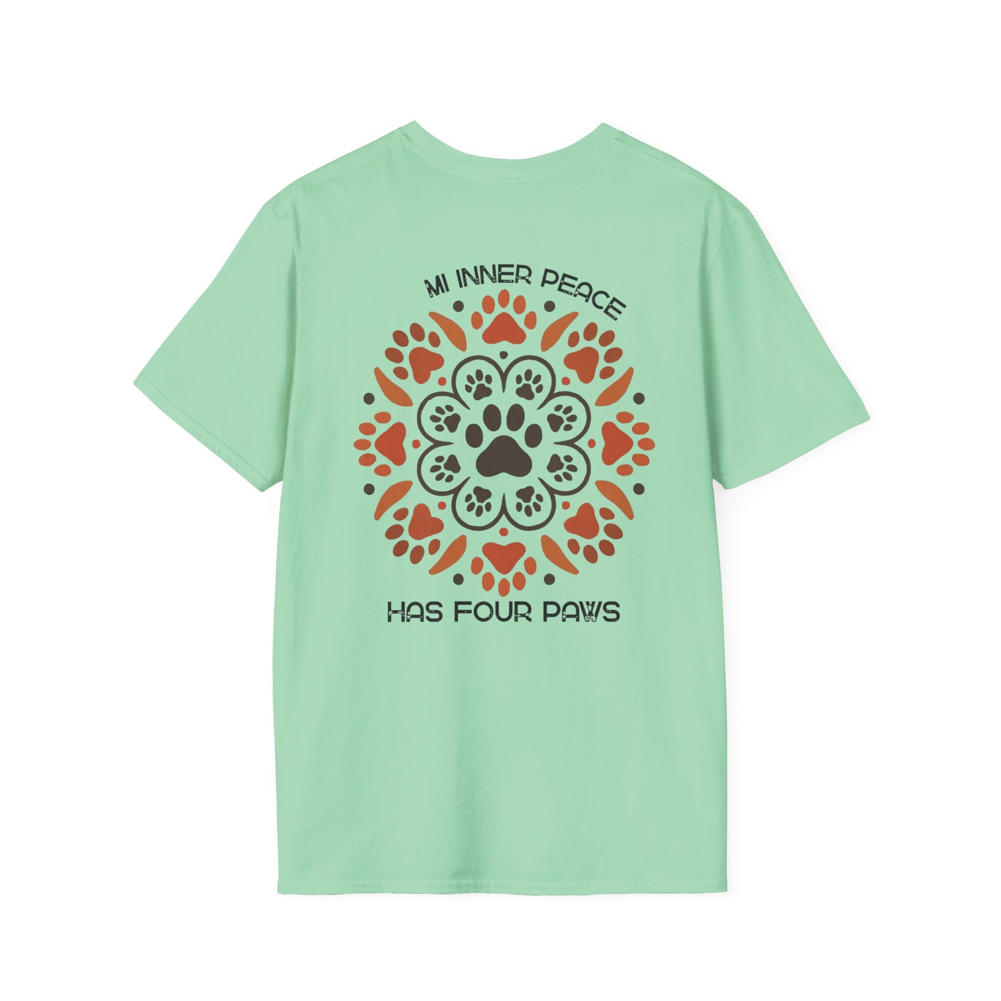 Paw Mandala T-Shirt | Paw Print Mandala Shirt | Dog Lover Tee