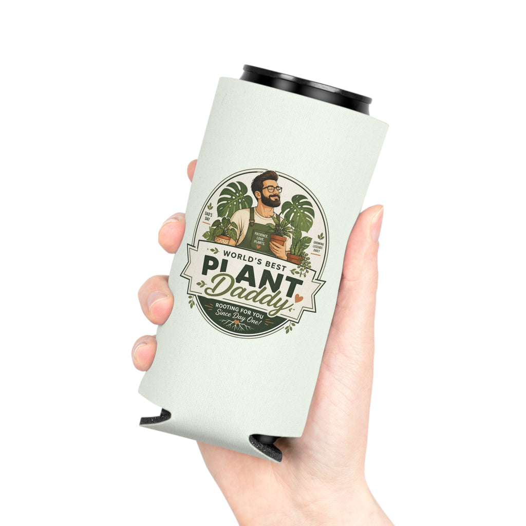 Worlds Best Plant Daddy Can Cooler | Can Cooler, Beverage Insulator