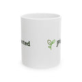 JPlanted Logo Mug | Ceramic Coffee Cup | Green Gardening Design