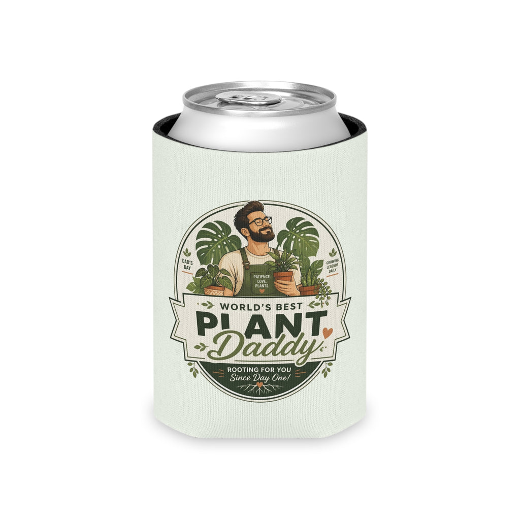 Worlds Best Plant Daddy Can Cooler | Can Cooler, Beverage Insulator