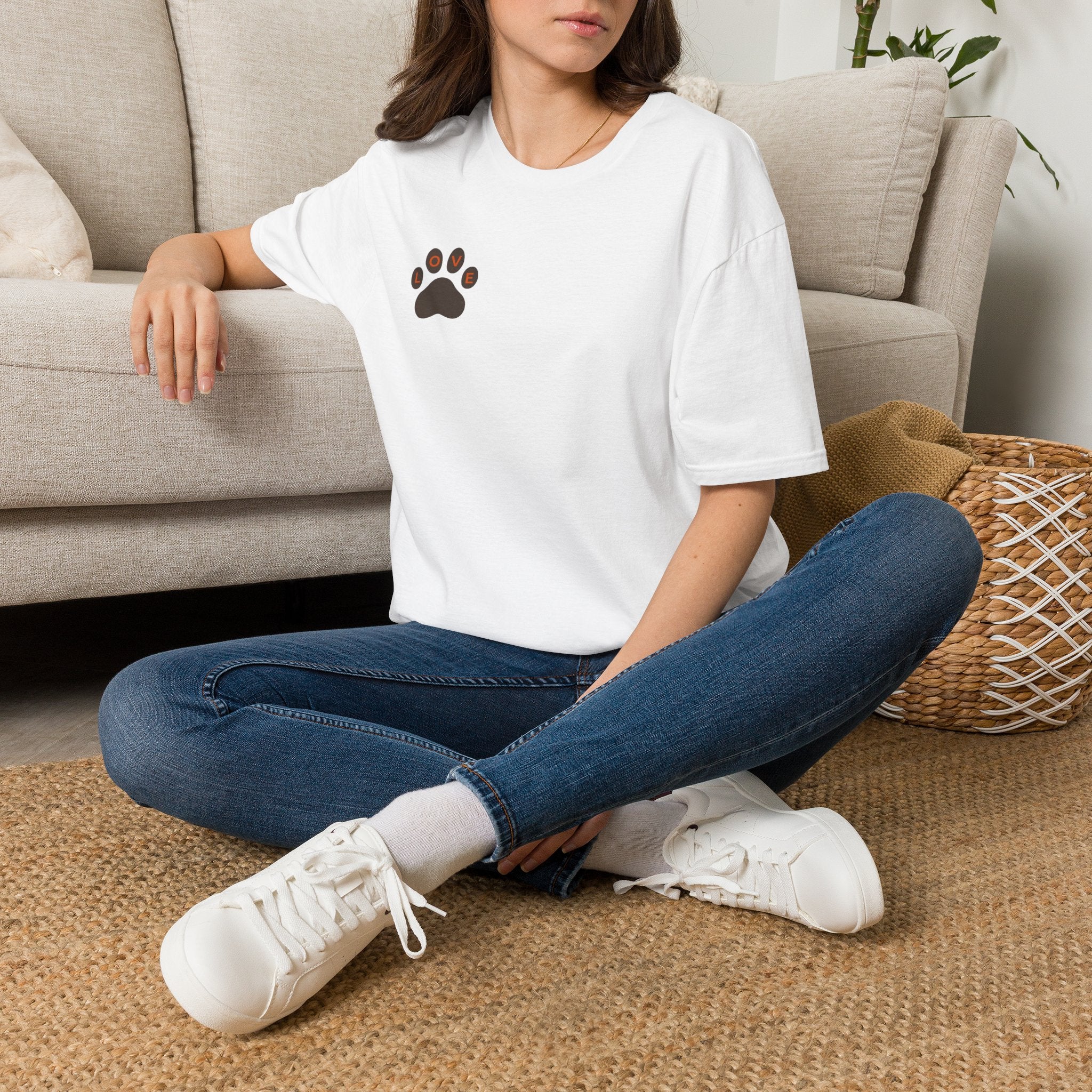 Paw Mandala T-Shirt | Paw Print Mandala Shirt | Dog Lover Tee