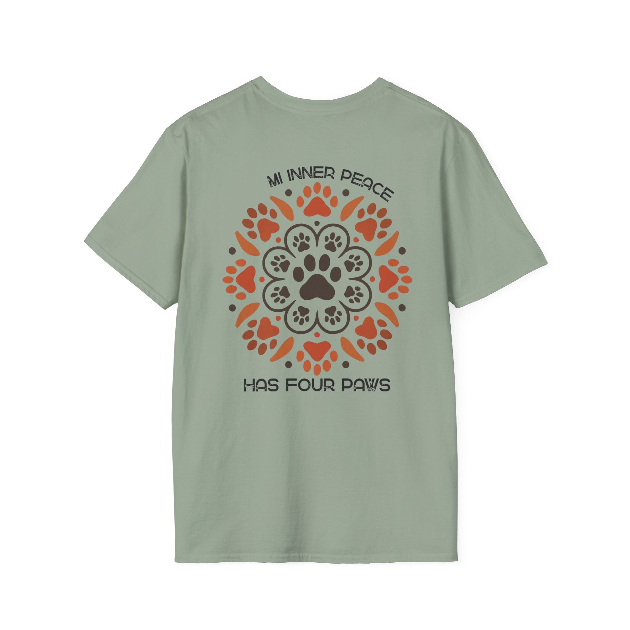 Paw Mandala T-Shirt | Paw Print Mandala Shirt | Dog Lover Tee