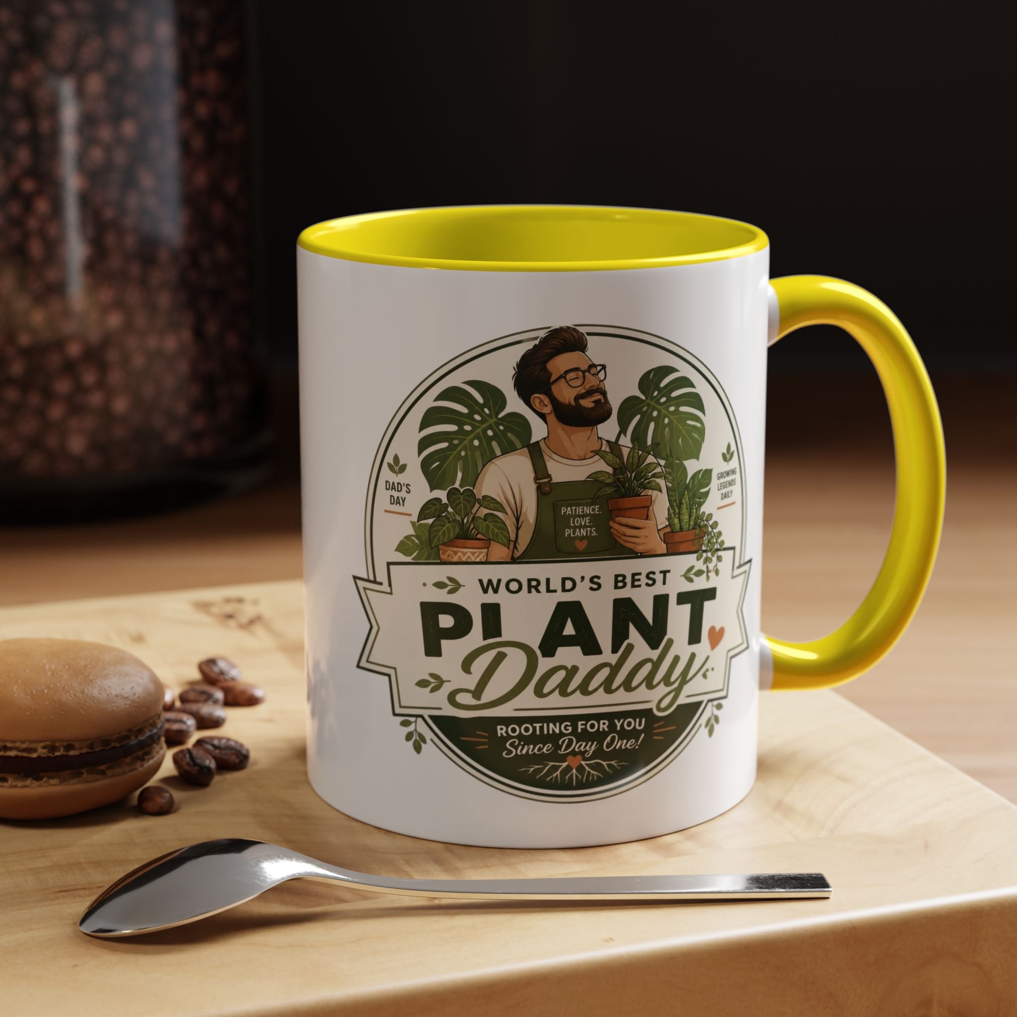 World's Best Plant Daddy coffee mug | Accent Coffee Mug 11oz 15oz