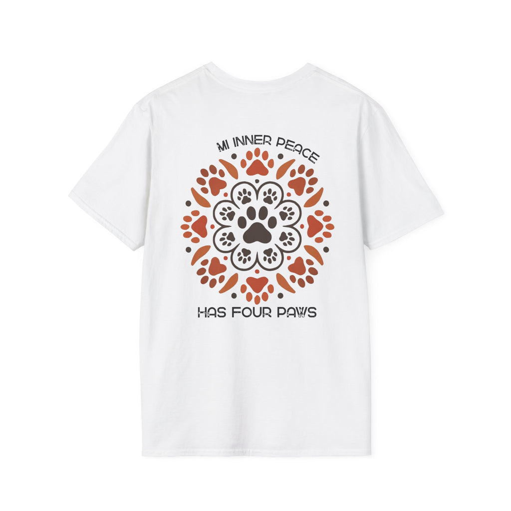 Paw Mandala T-Shirt | Paw Print Mandala Shirt | Dog Lover Tee