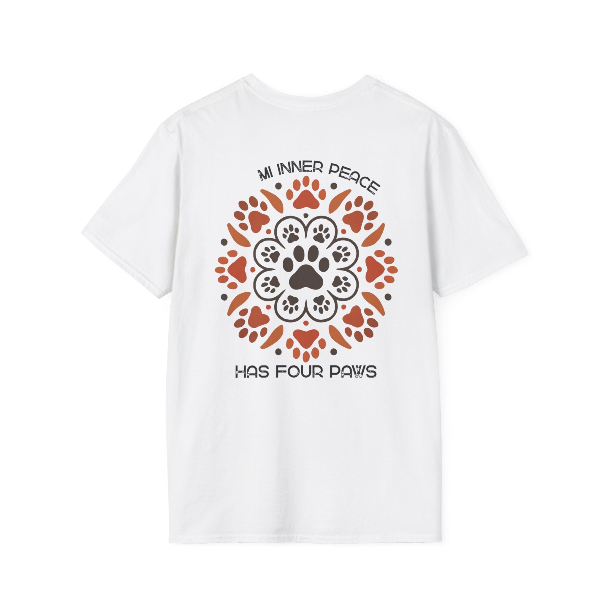 Paw Mandala T-Shirt | Paw Print Mandala Shirt | Dog Lover Tee