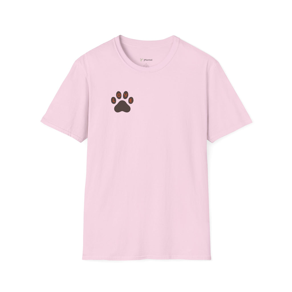Paw Mandala T-Shirt | Paw Print Mandala Shirt | Dog Lover Tee