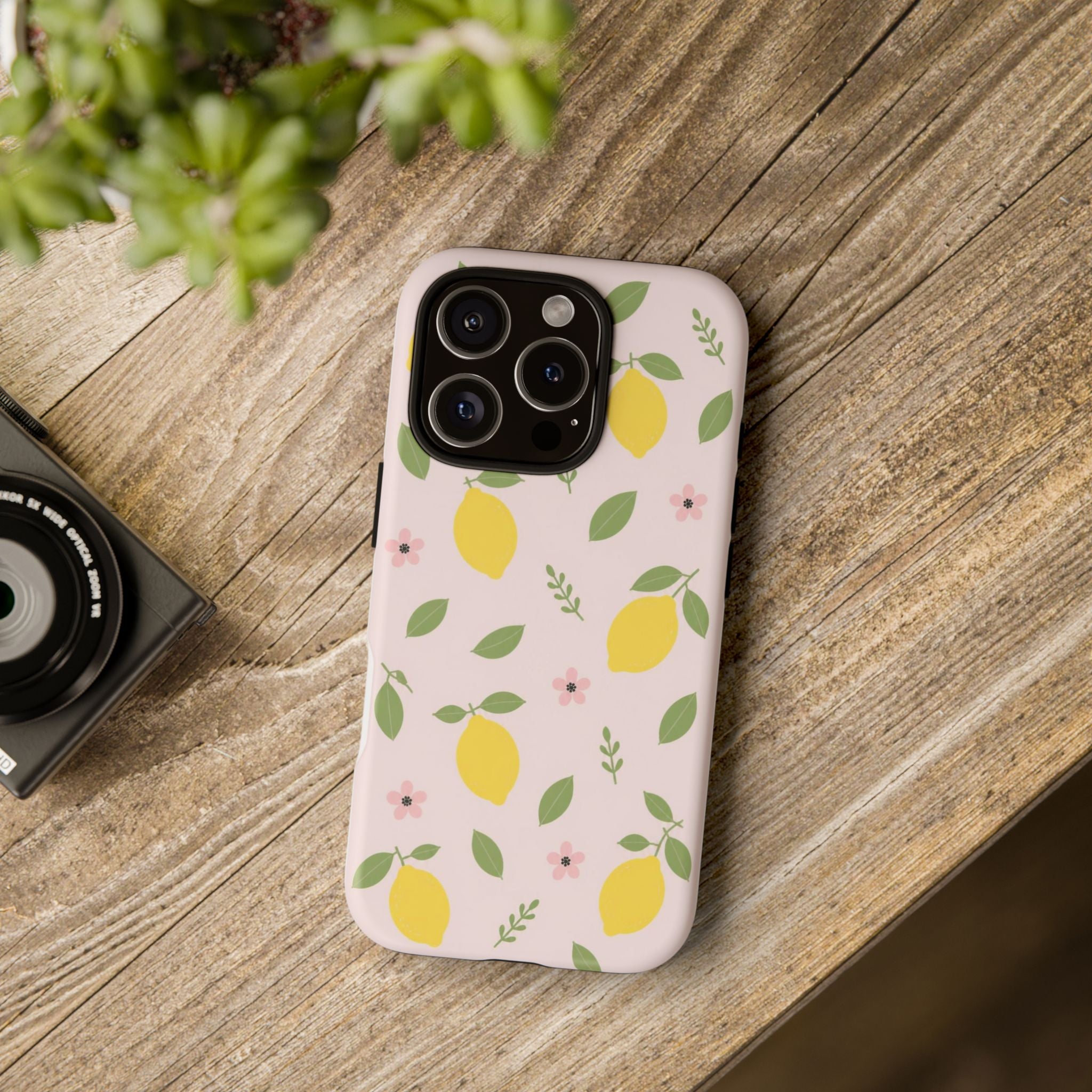 Lemon Pattern Phone Case | Tough Case
