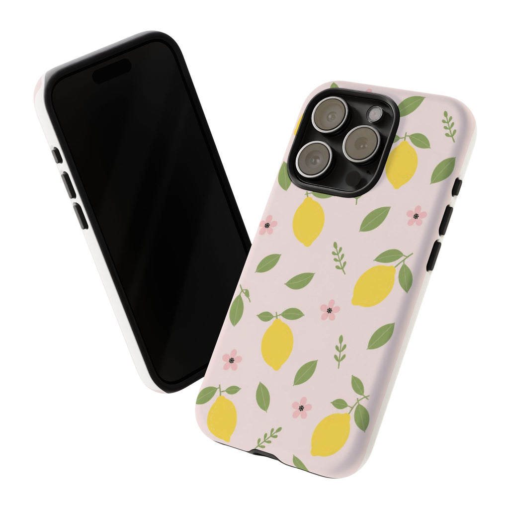 Lemon Pattern Phone Case | Tough Case