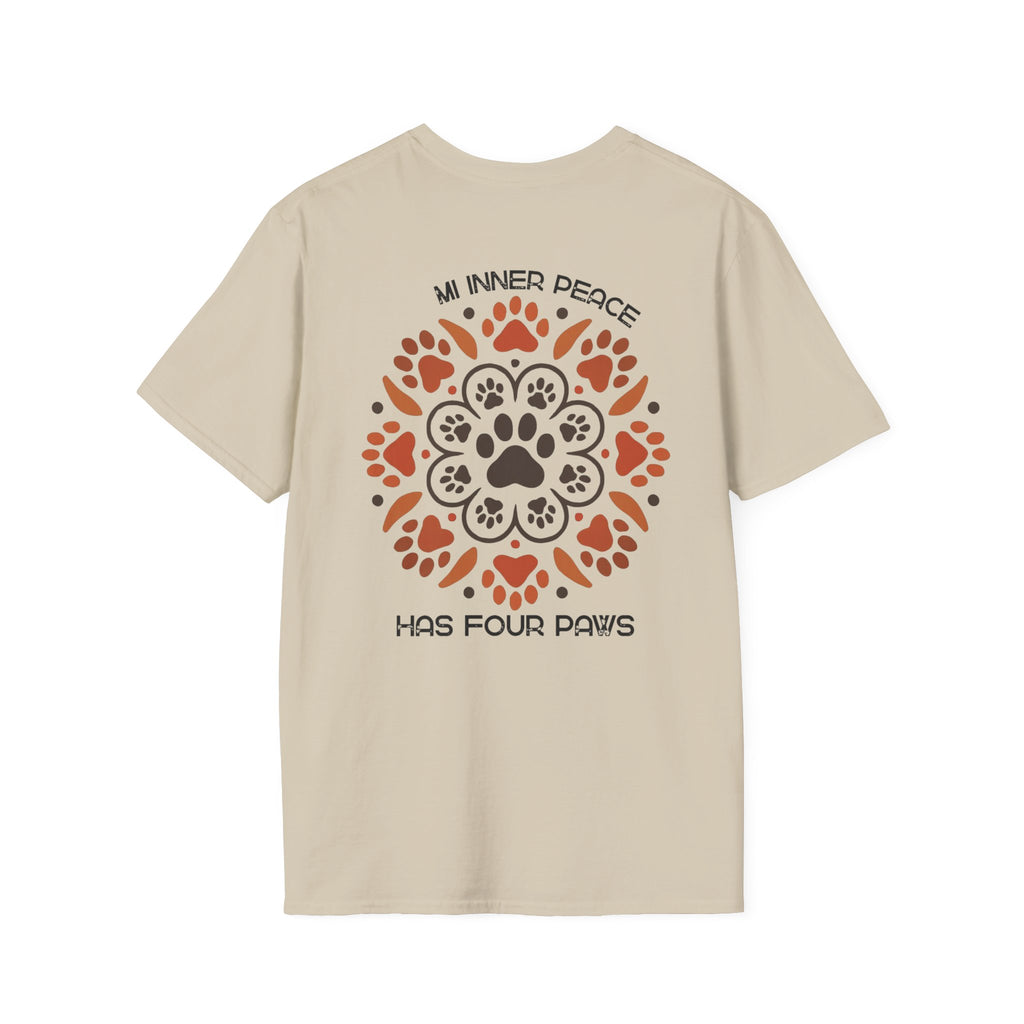 Paw Mandala T-Shirt | Paw Print Mandala Shirt | Dog Lover Tee