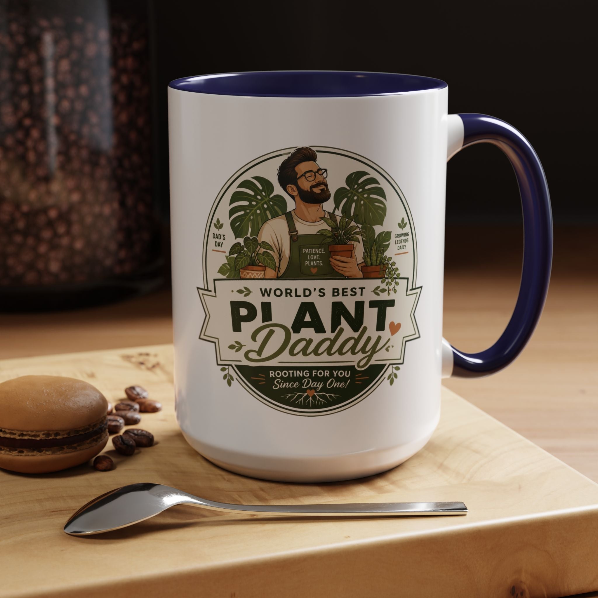 World's Best Plant Daddy coffee mug | Accent Coffee Mug 11oz 15oz