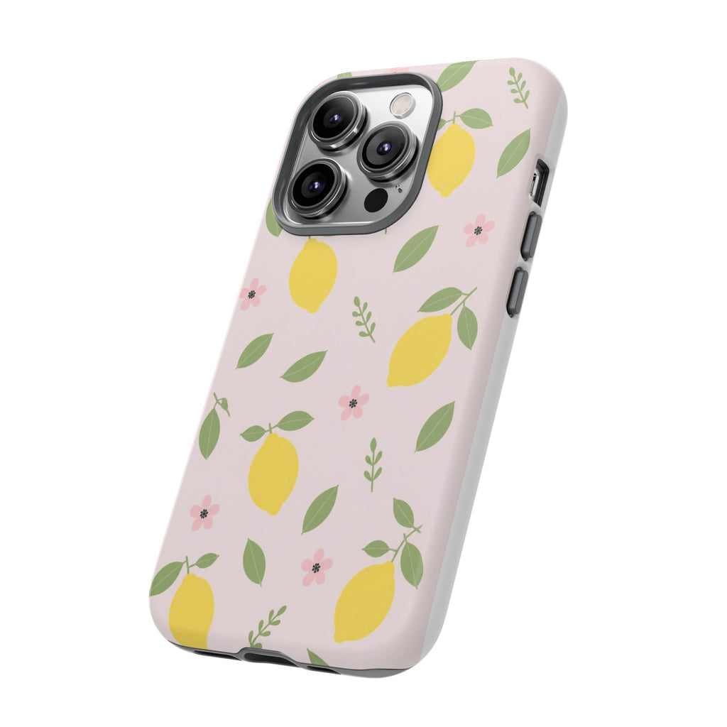 Lemon Pattern Phone Case | Tough Case