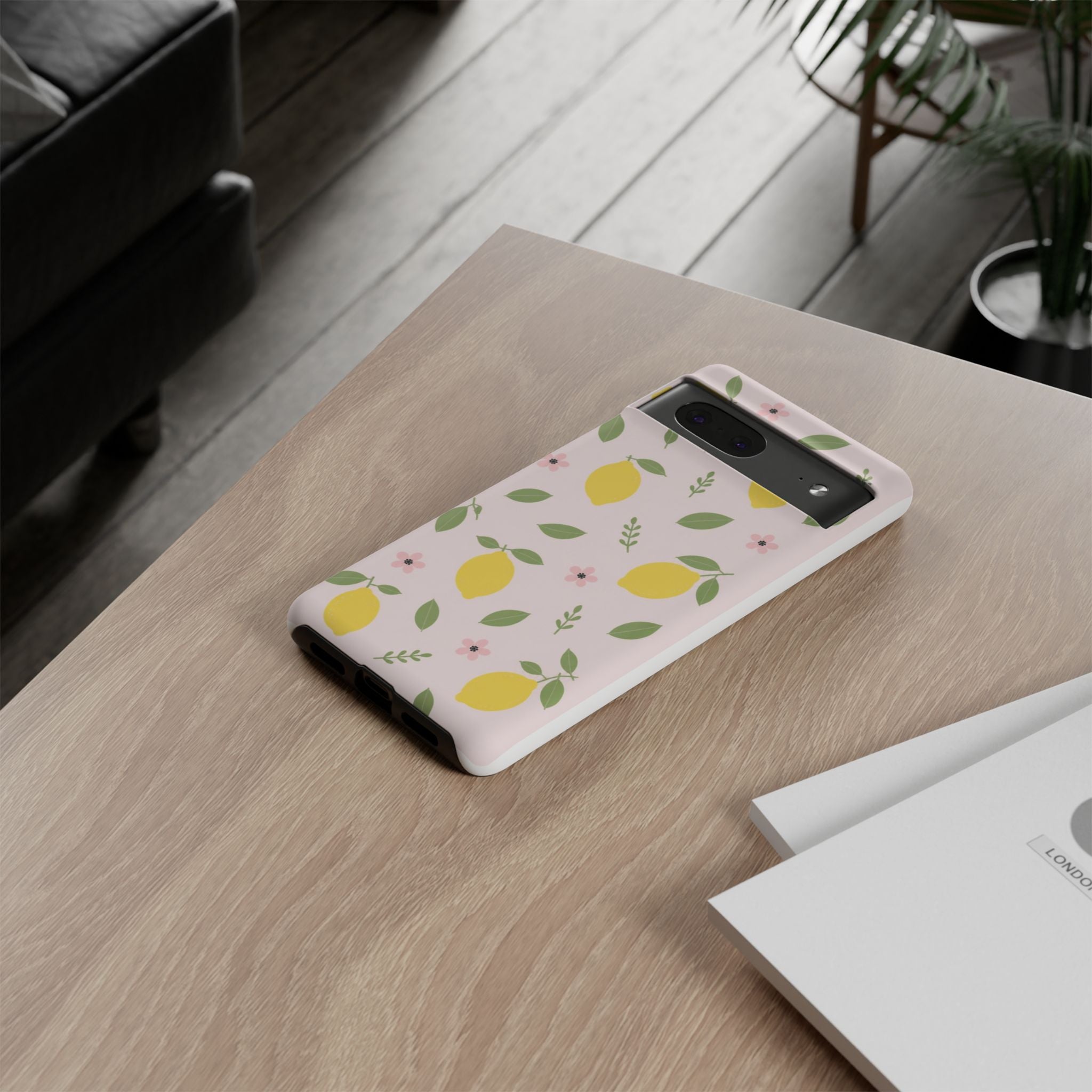 Lemon Pattern Phone Case | Tough Case