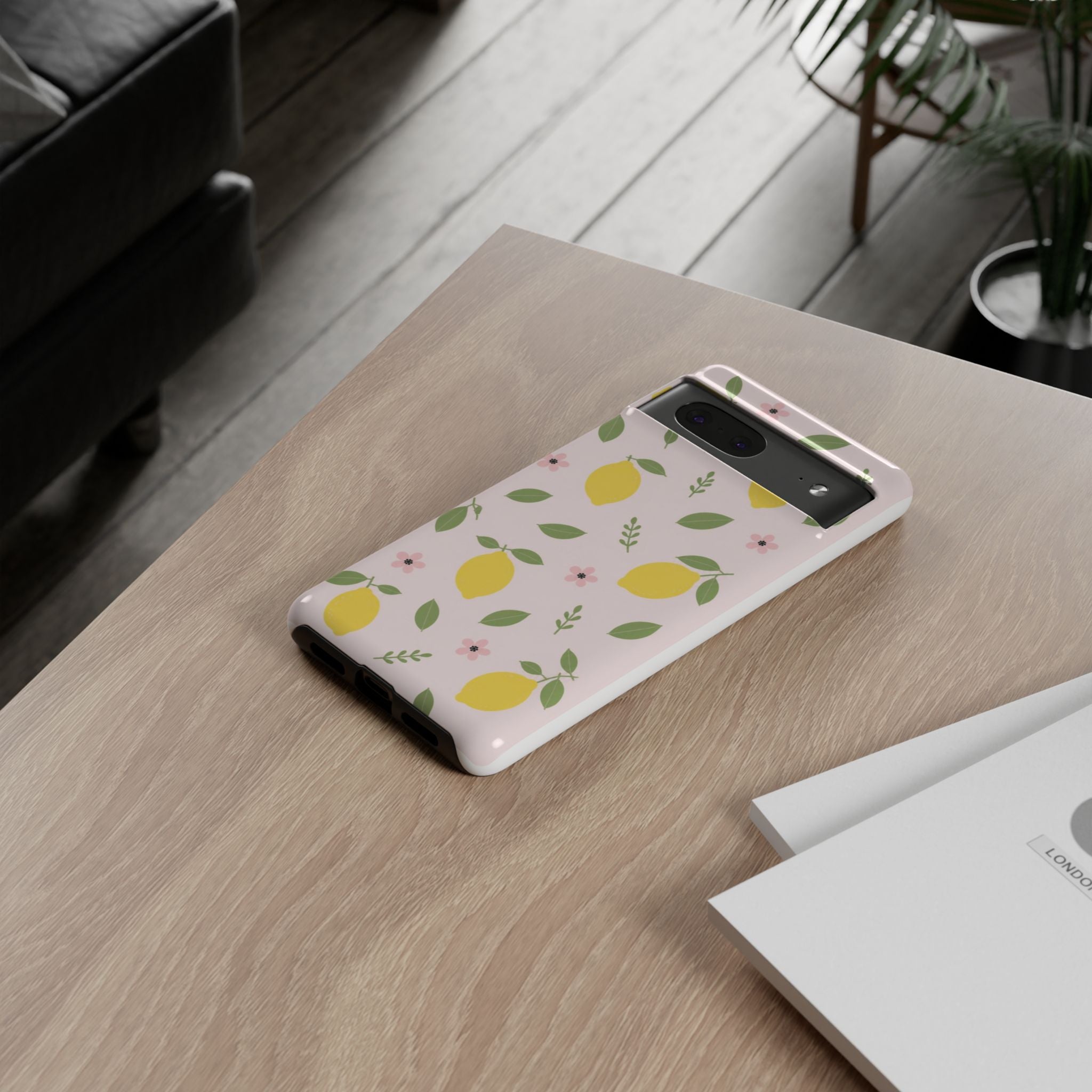 Lemon Pattern Phone Case | Tough Case