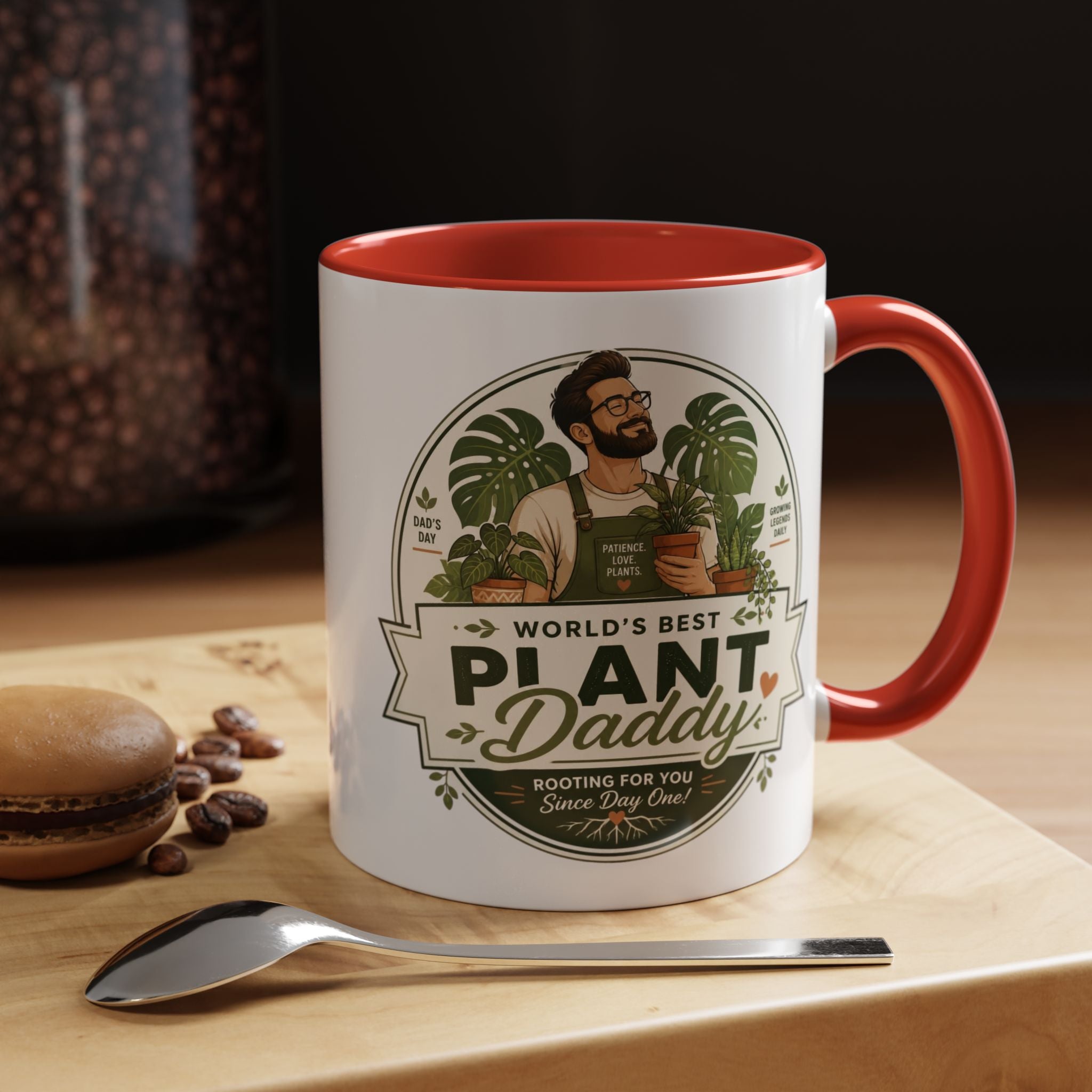 World's Best Plant Daddy coffee mug | Accent Coffee Mug 11oz 15oz