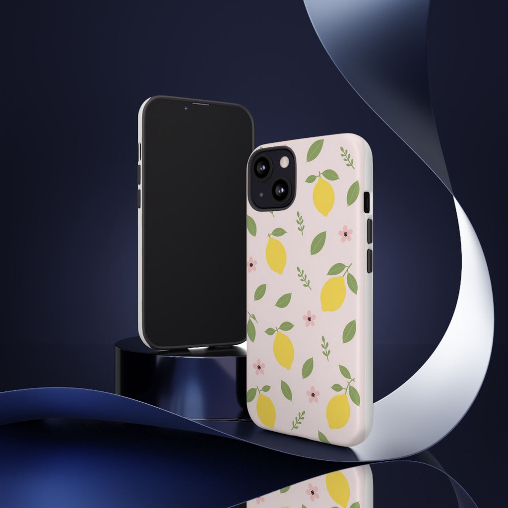 Lemon Pattern Phone Case | Tough Case