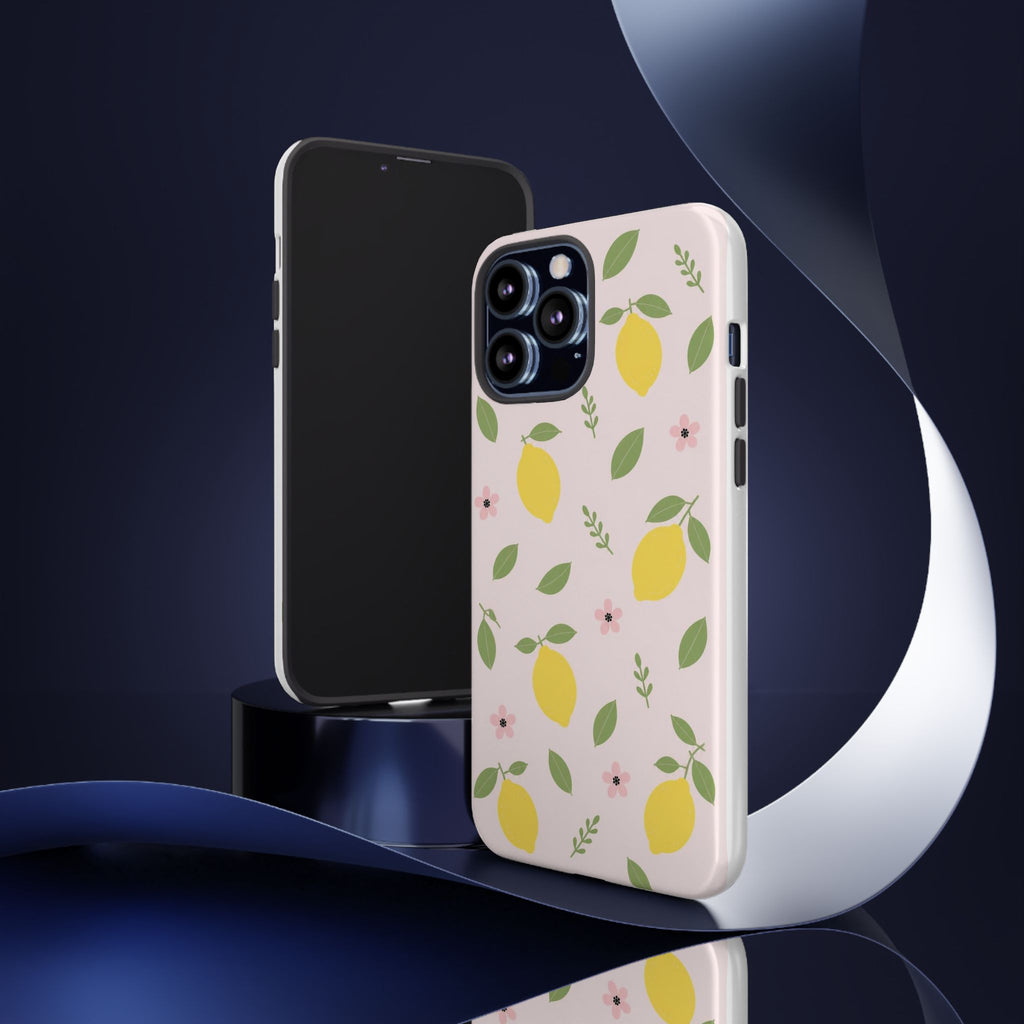 Lemon Pattern Phone Case | Tough Case