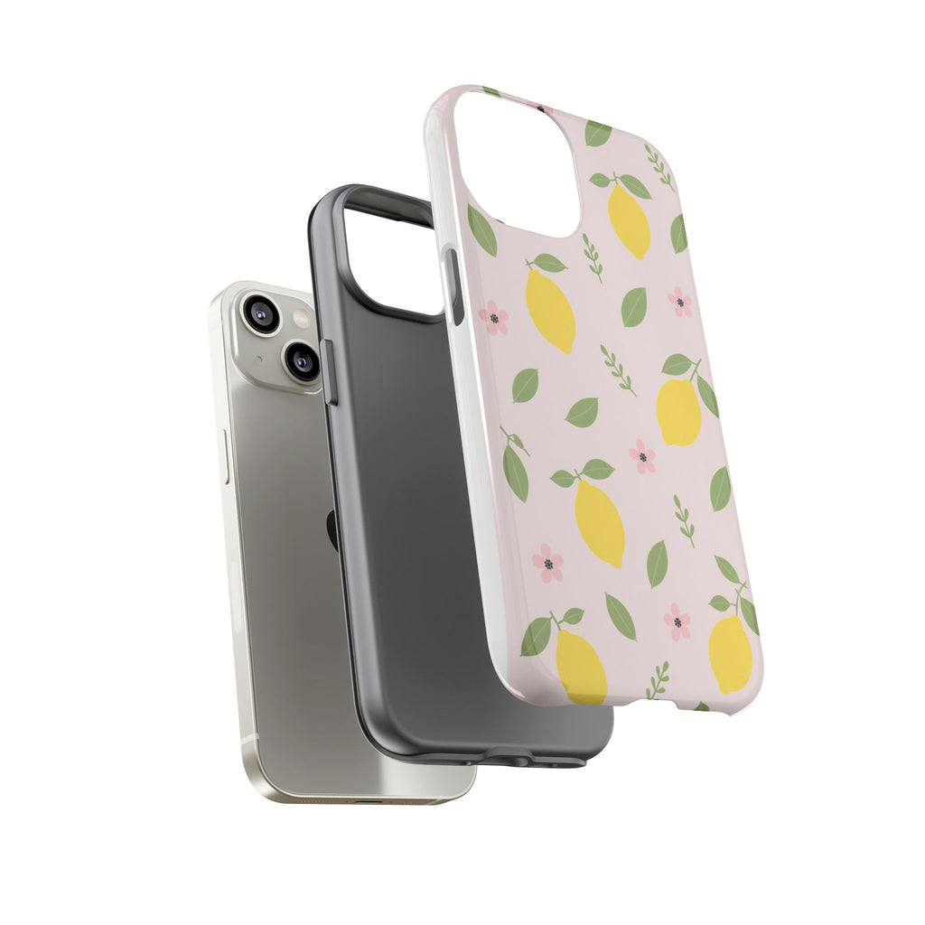 Lemon Pattern Phone Case | Tough Case