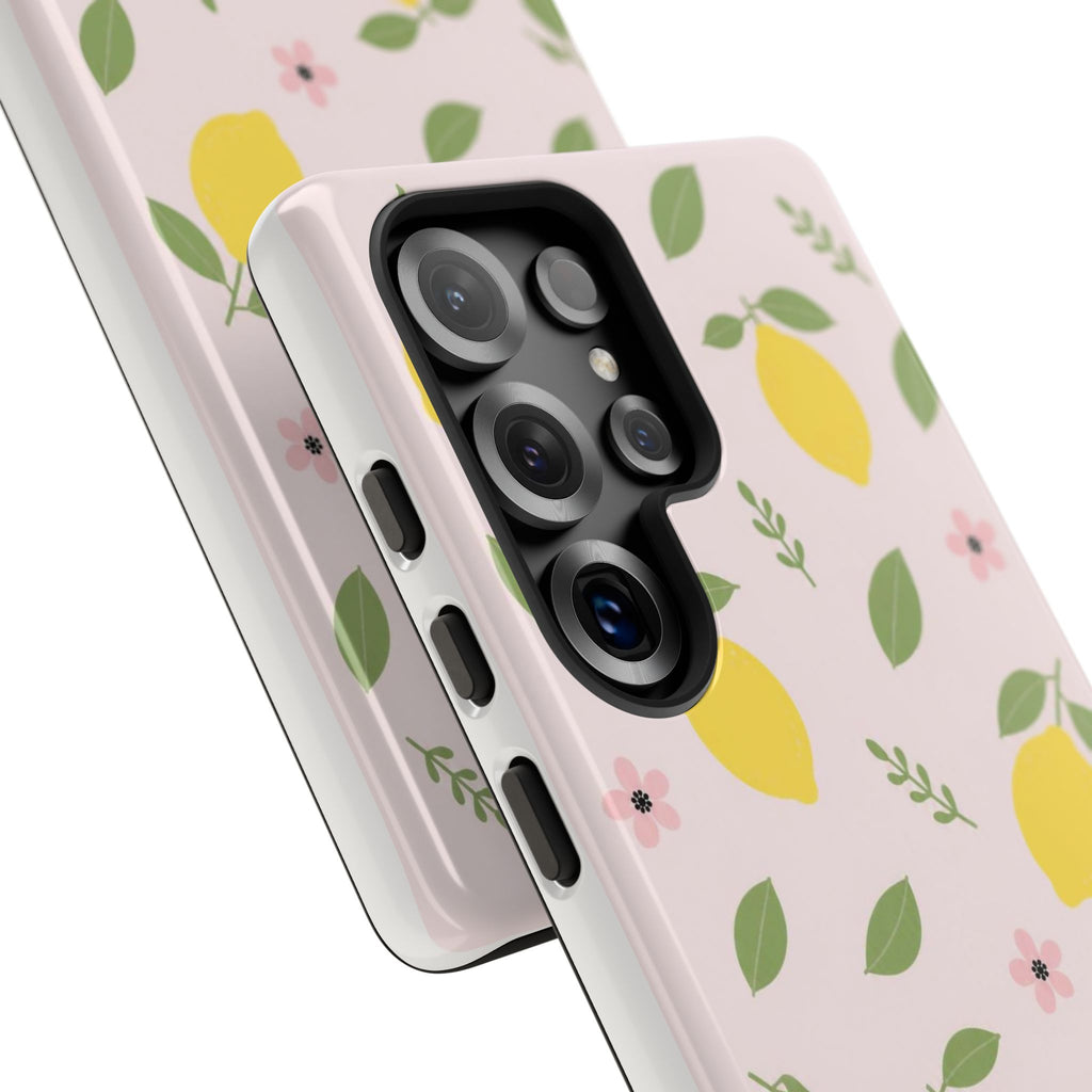 Lemon Pattern Phone Case | Tough Case