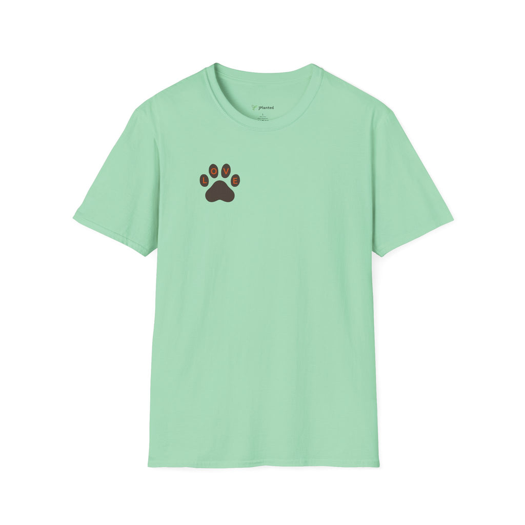 Paw Mandala T-Shirt | Paw Print Mandala Shirt | Dog Lover Tee