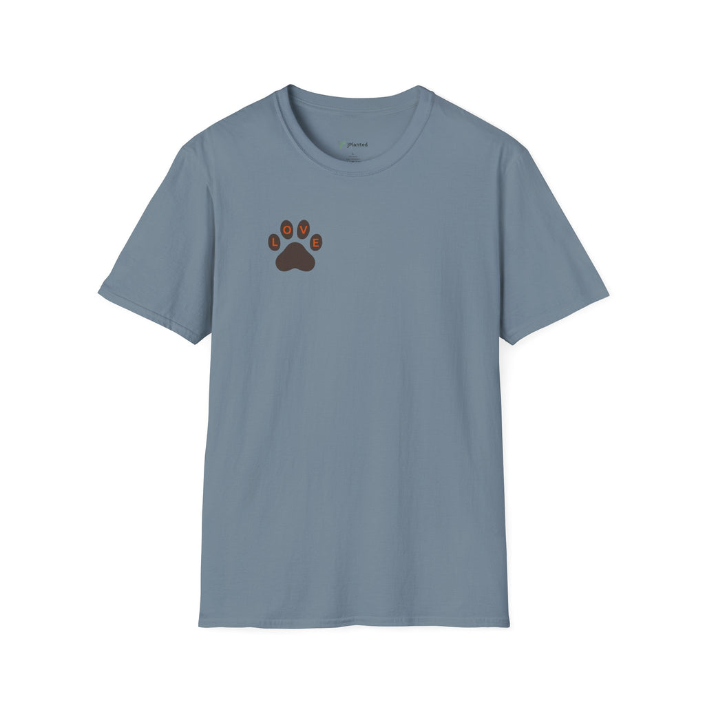Paw Mandala T-Shirt | Paw Print Mandala Shirt | Dog Lover Tee