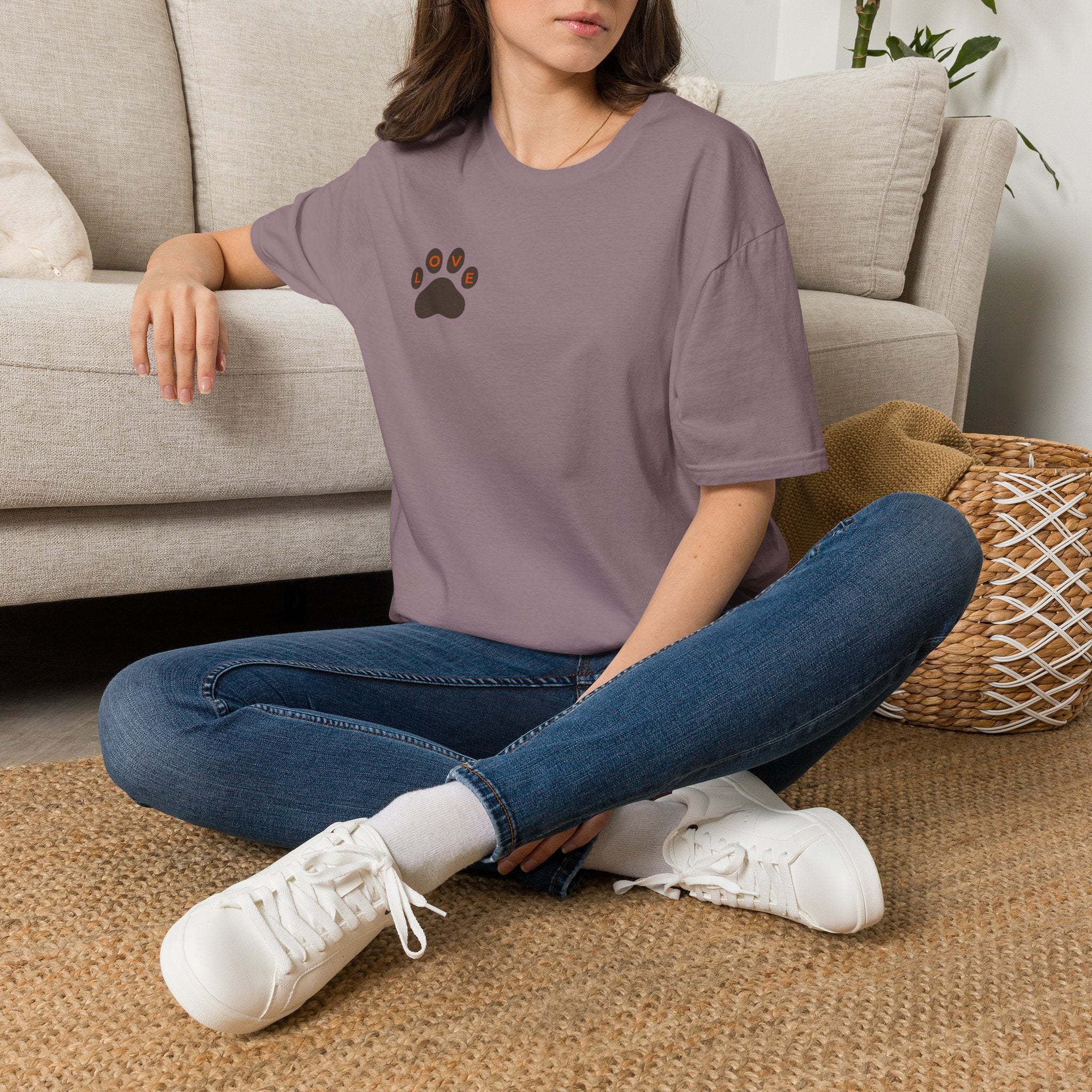 Paw Mandala T-Shirt | Paw Print Mandala Shirt | Dog Lover Tee