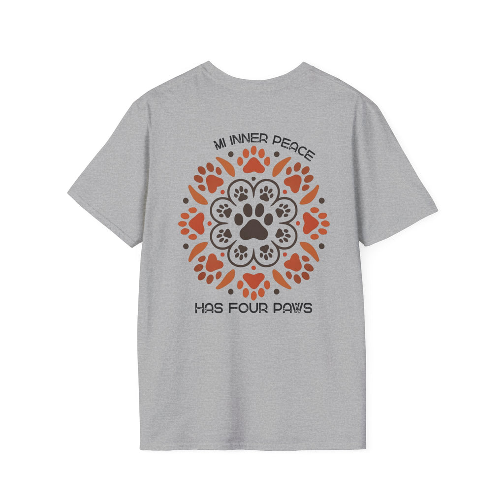 Paw Mandala T-Shirt | Paw Print Mandala Shirt | Dog Lover Tee