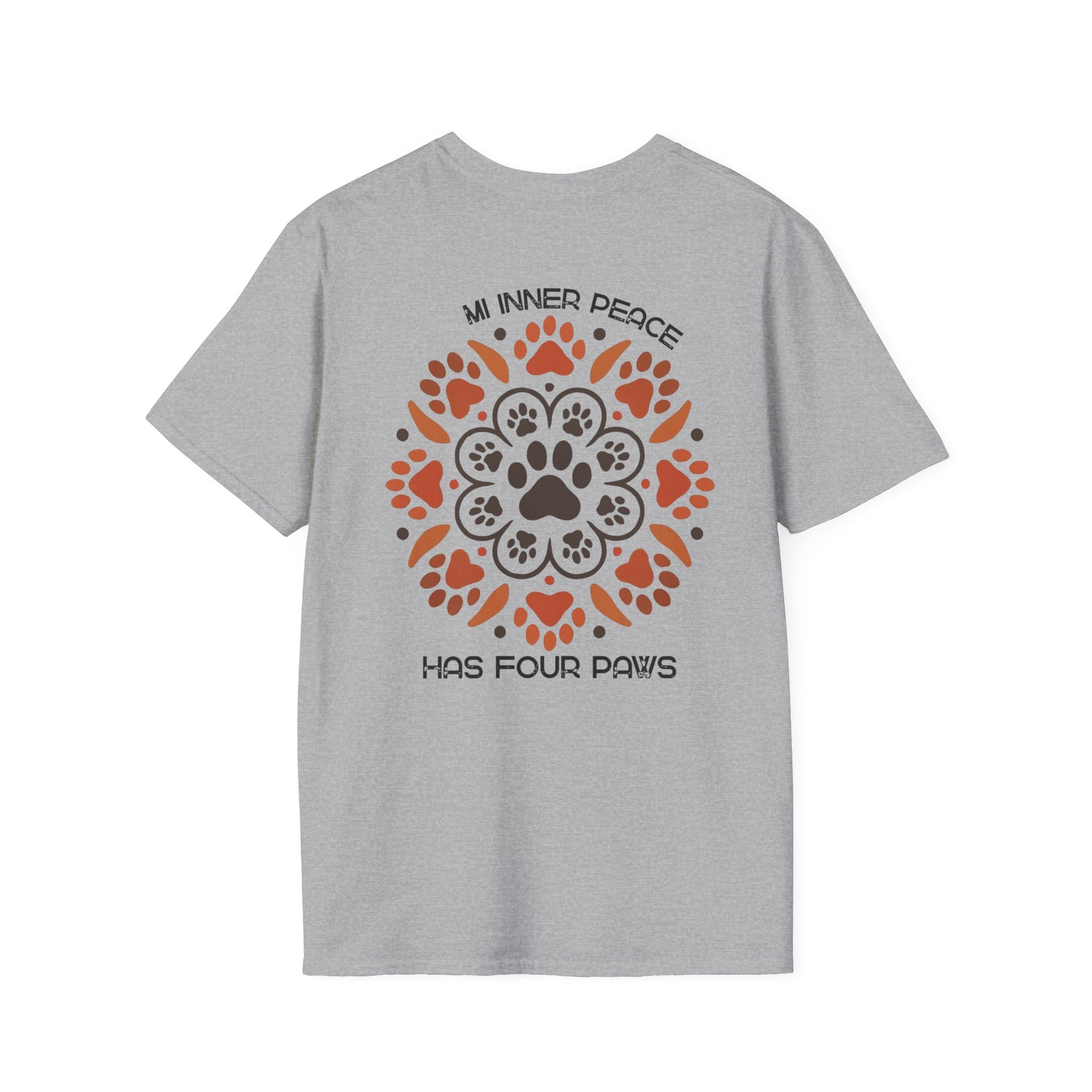 Paw Mandala T-Shirt | Paw Print Mandala Shirt | Dog Lover Tee