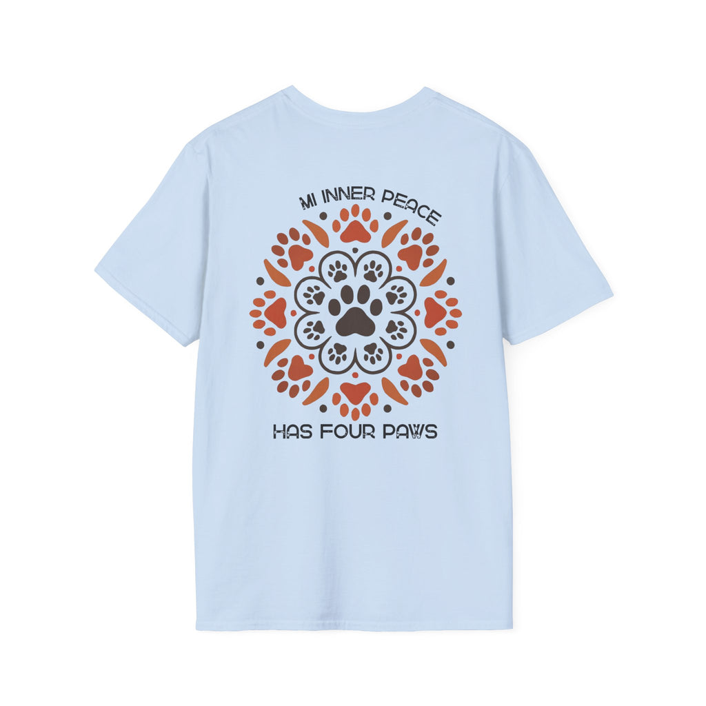 Paw Mandala T-Shirt | Paw Print Mandala Shirt | Dog Lover Tee
