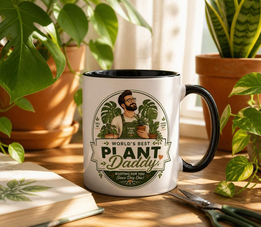 World's Best Plant Daddy coffee mug | Accent Coffee Mug 11oz 15oz