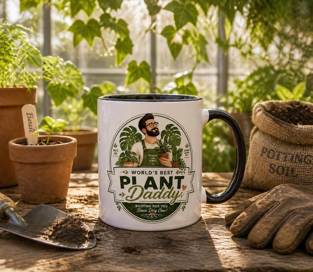 World's Best Plant Daddy coffee mug | Accent Coffee Mug 11oz 15oz