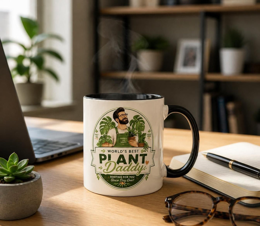 World's Best Plant Daddy coffee mug | Accent Coffee Mug 11oz 15oz