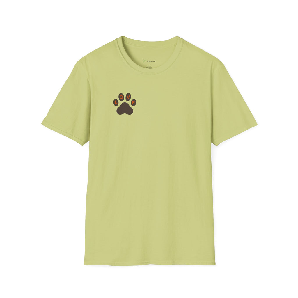 Paw Mandala T-Shirt | Paw Print Mandala Shirt | Dog Lover Tee