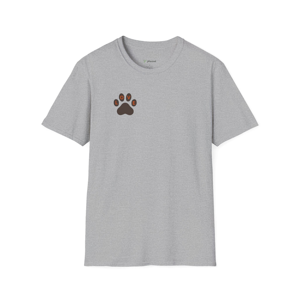 Paw Mandala T-Shirt | Paw Print Mandala Shirt | Dog Lover Tee