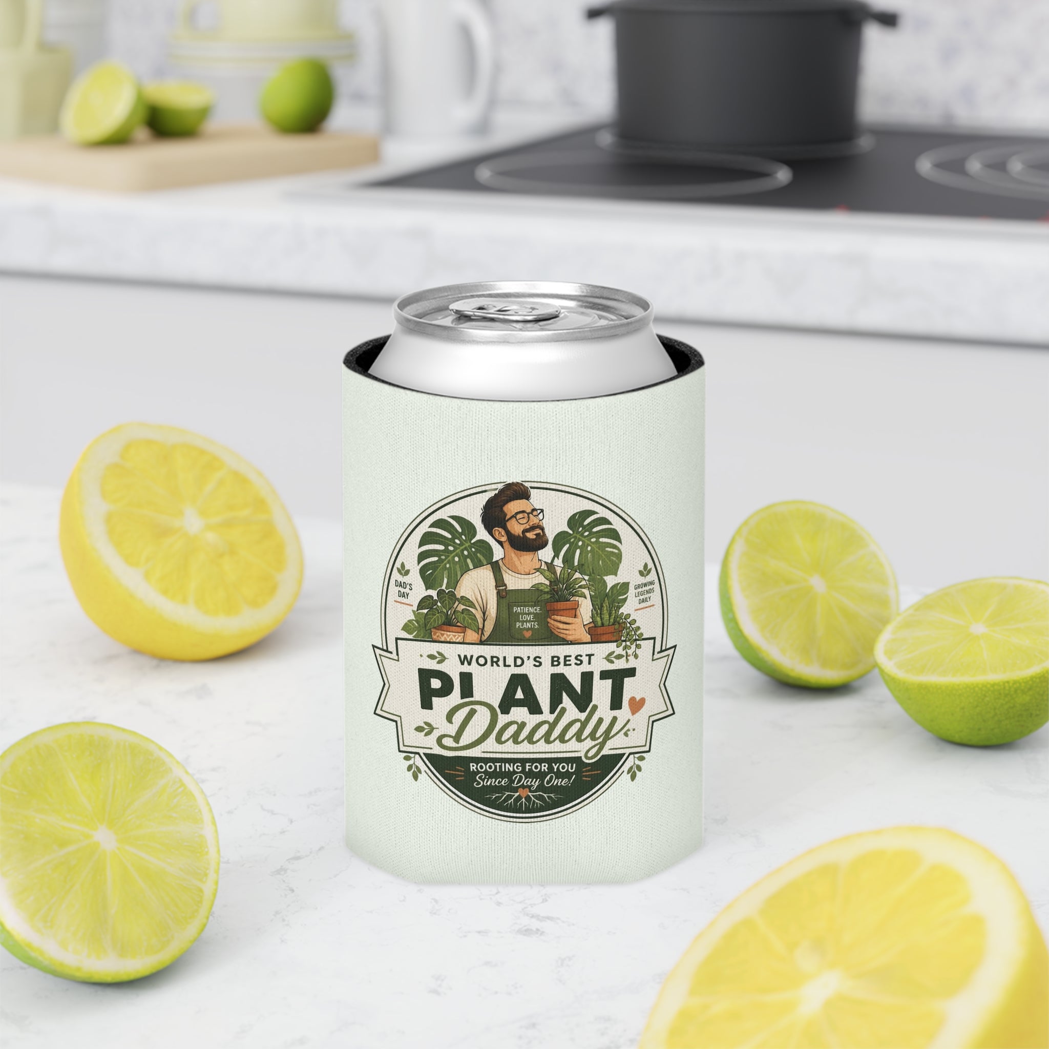 Worlds Best Plant Daddy Can Cooler | Can Cooler, Beverage Insulator