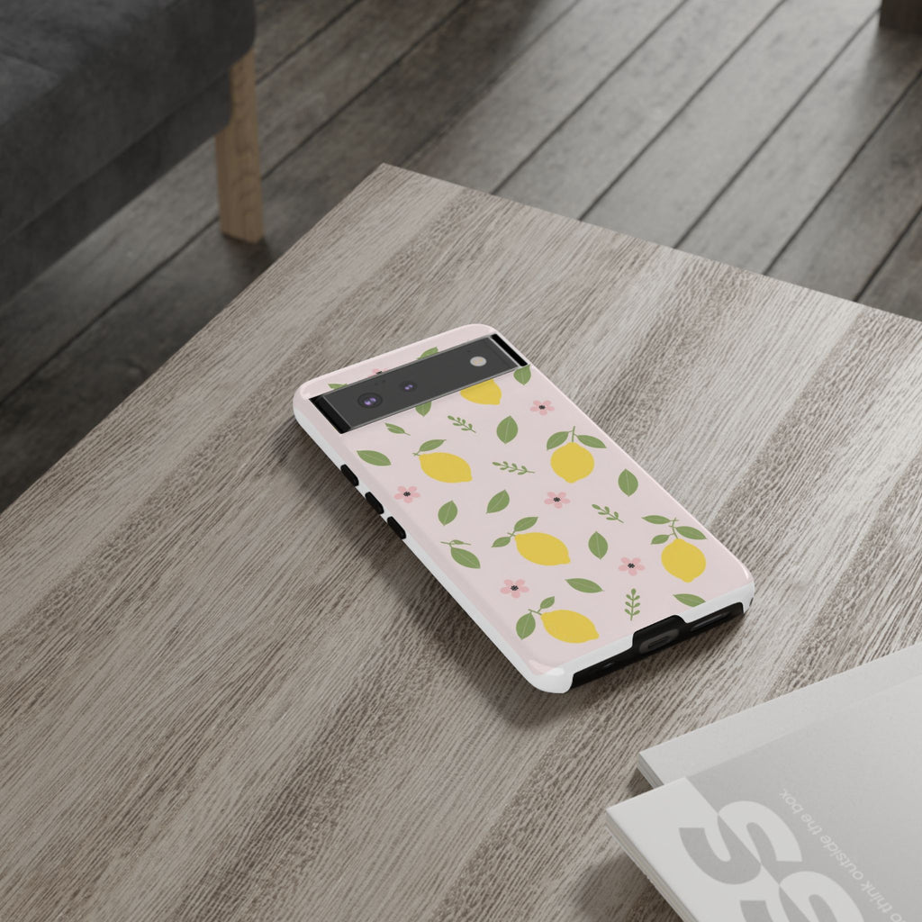 Lemon Pattern Phone Case | Tough Case