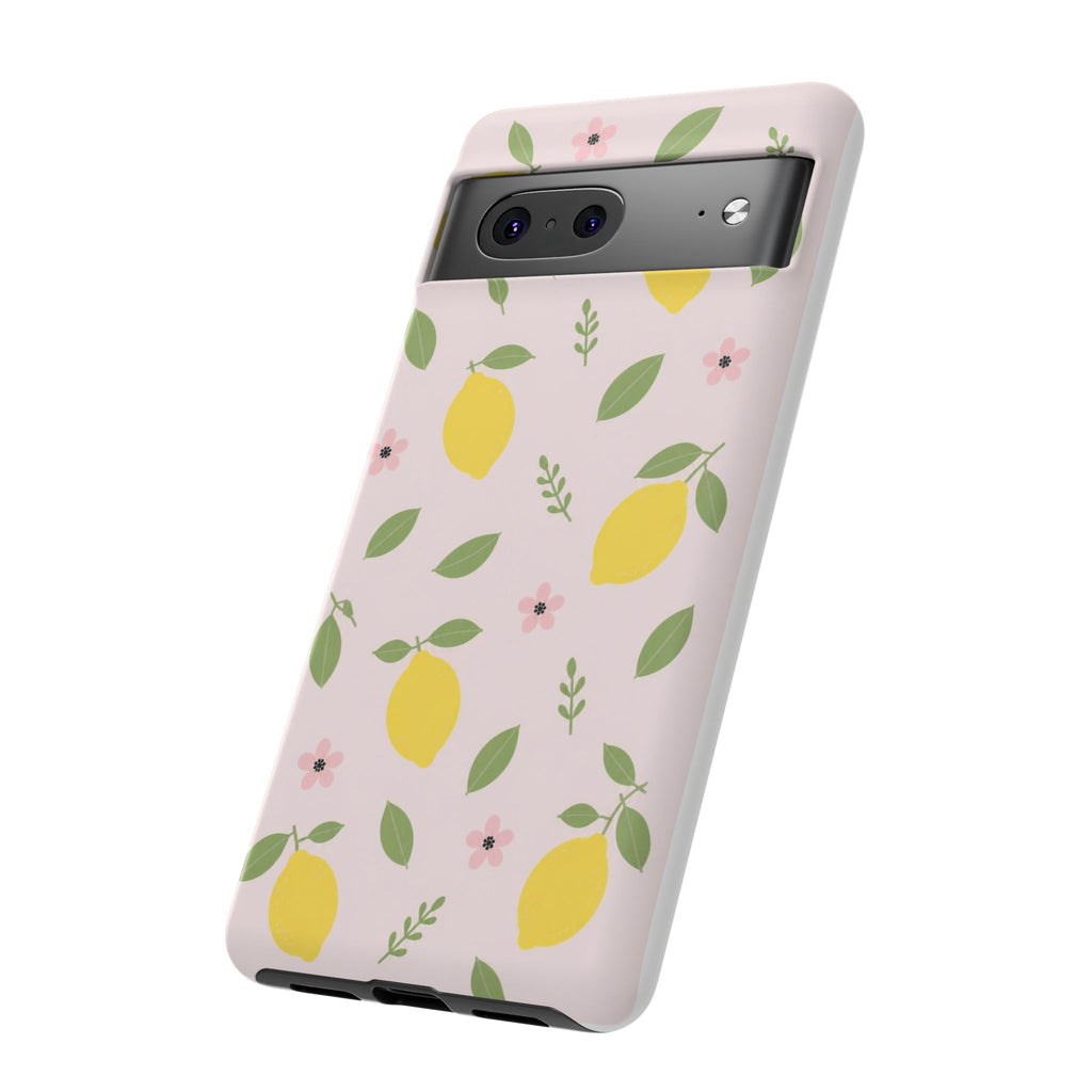 Lemon Pattern Phone Case | Tough Case