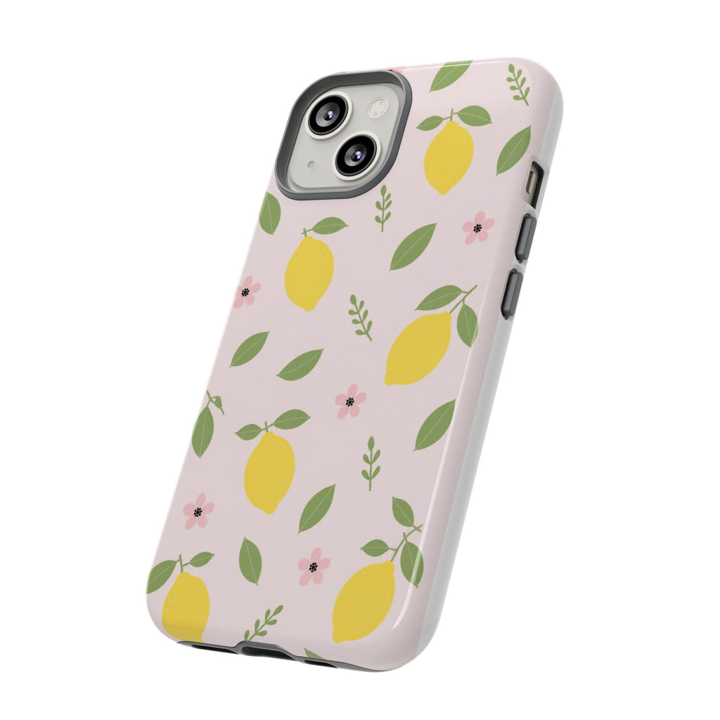 Lemon Pattern Phone Case | Tough Case