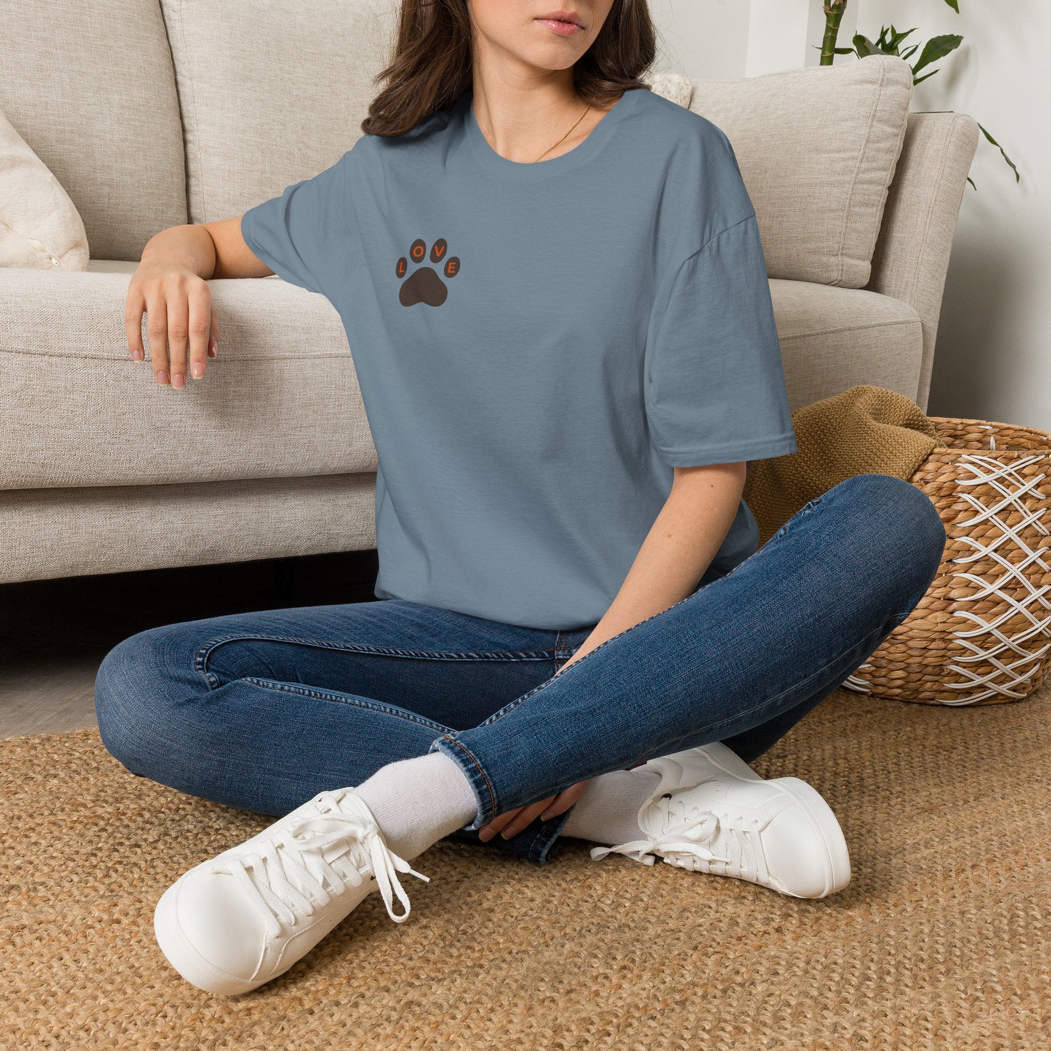 Paw Mandala T-Shirt | Paw Print Mandala Shirt | Dog Lover Tee