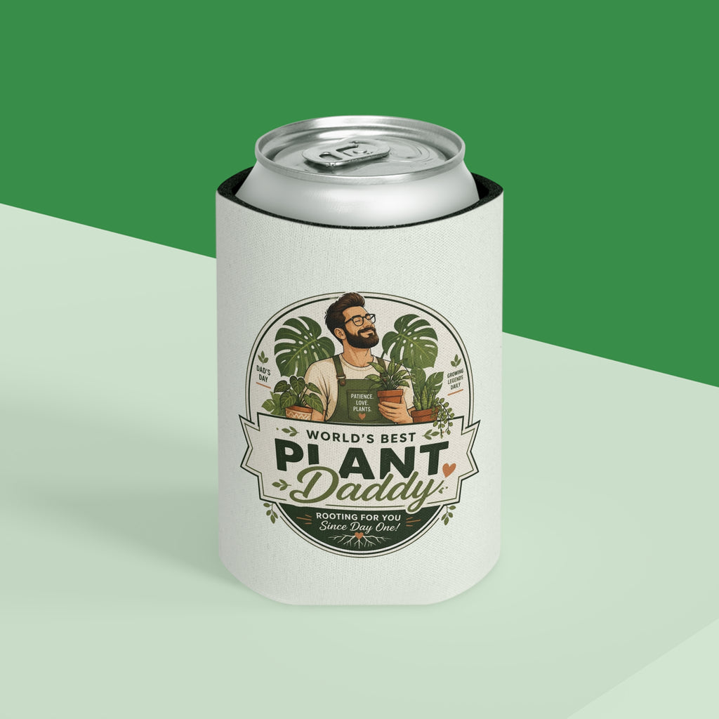 Worlds Best Plant Daddy Can Cooler | Can Cooler, Beverage Insulator