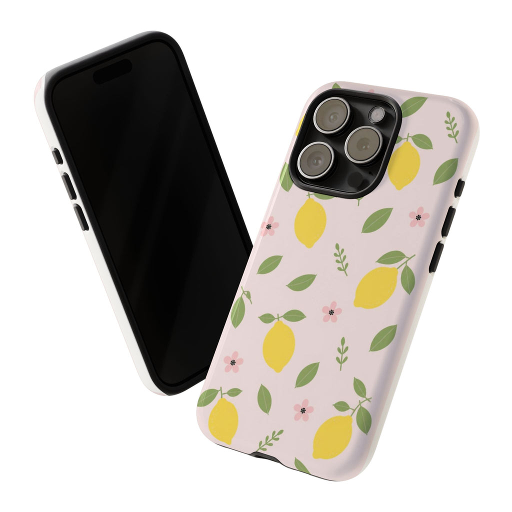 Lemon Pattern Phone Case | Tough Case