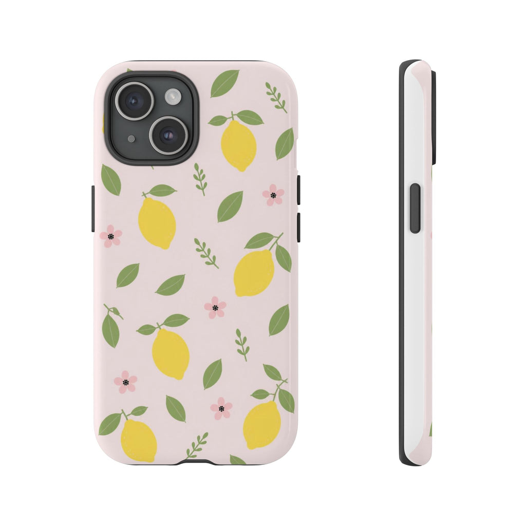 Lemon Pattern Phone Case | Tough Case