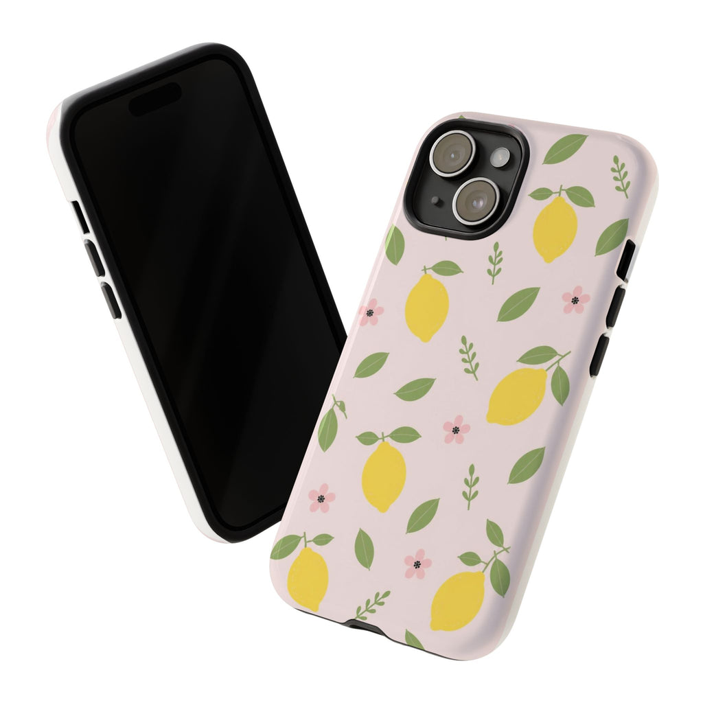 Lemon Pattern Phone Case | Tough Case