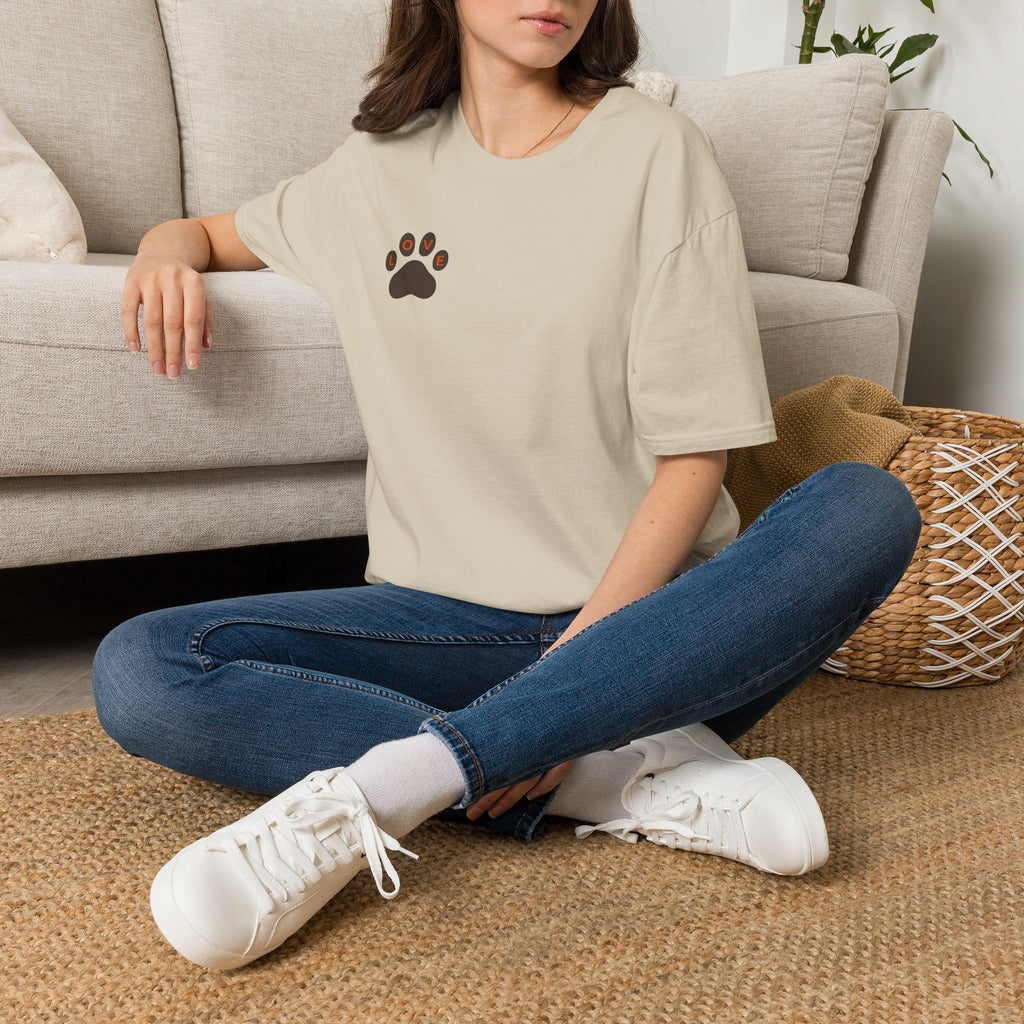 Paw Mandala T-Shirt | Paw Print Mandala Shirt | Dog Lover Tee