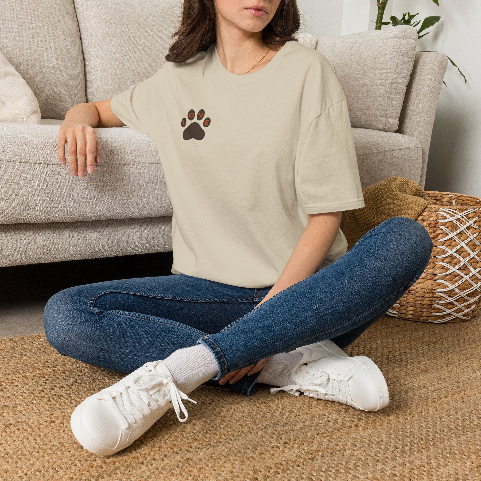 Paw Mandala T-Shirt | Paw Print Mandala Shirt | Dog Lover Tee
