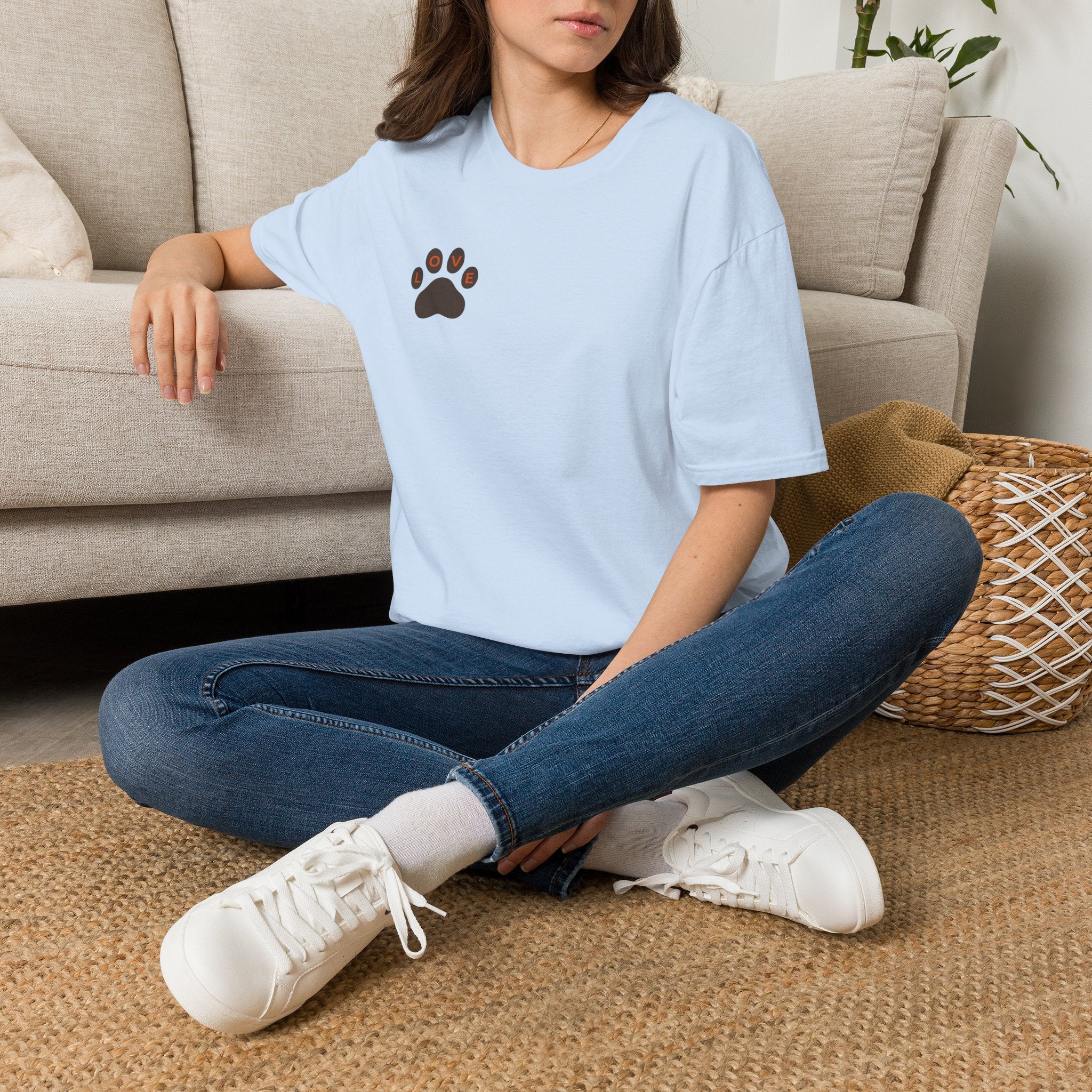 Paw Mandala T-Shirt | Paw Print Mandala Shirt | Dog Lover Tee