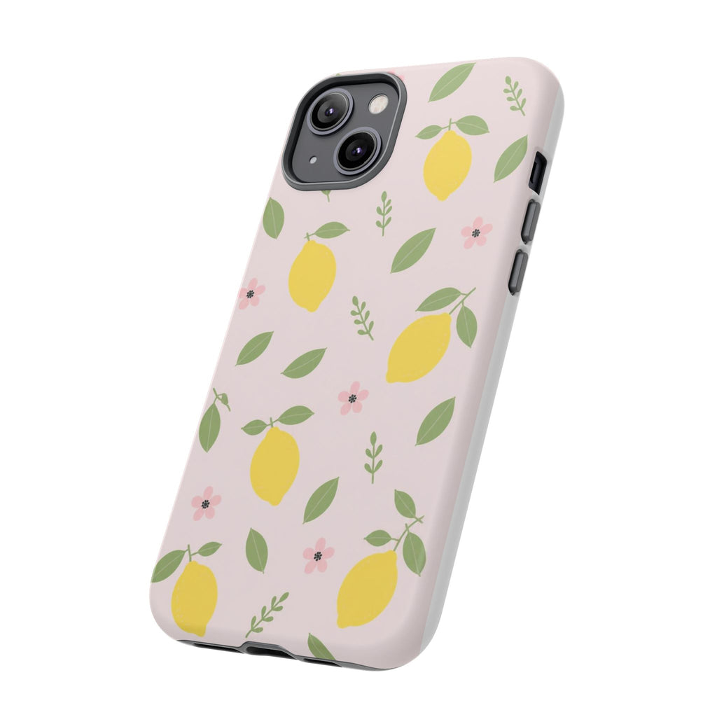 Lemon Pattern Phone Case | Tough Case