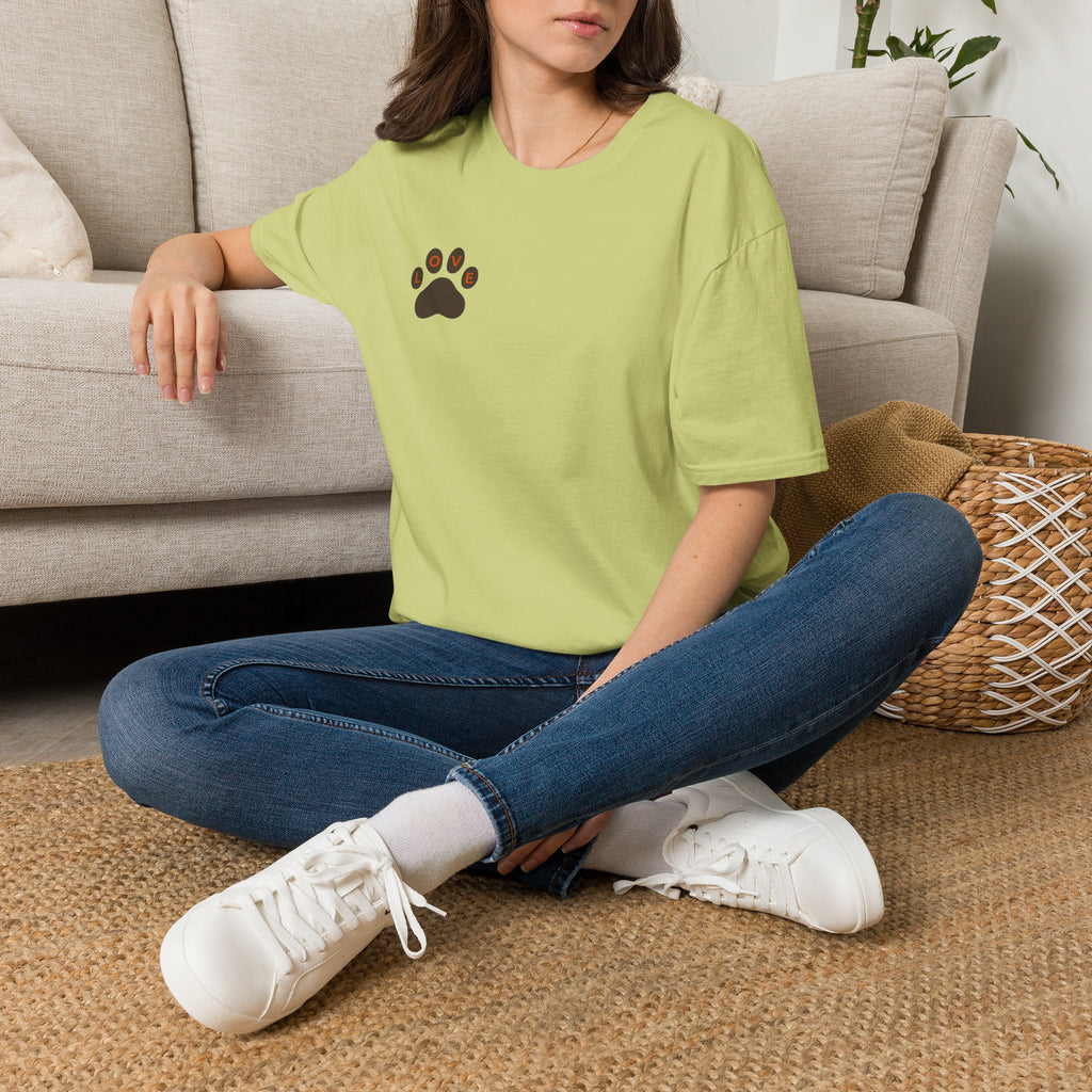 Paw Mandala T-Shirt | Paw Print Mandala Shirt | Dog Lover Tee