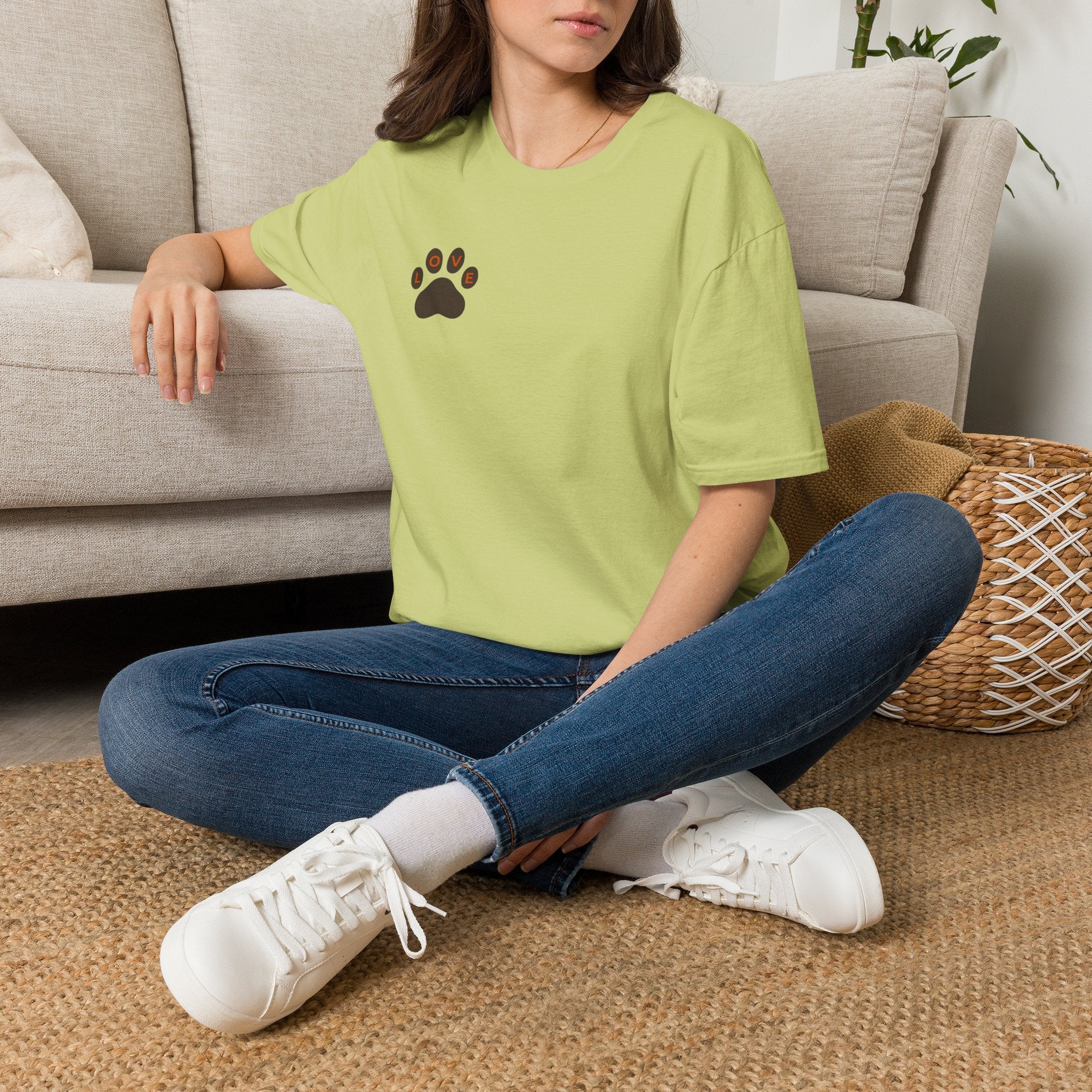 Paw Mandala T-Shirt | Paw Print Mandala Shirt | Dog Lover Tee