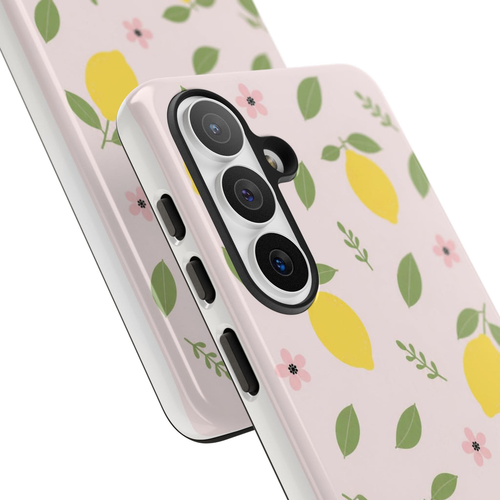 Lemon Pattern Phone Case | Tough Case